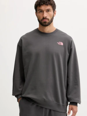The North Face bluza bawełniana Expedition Celebration męska kolor szary wzorzysta NF0A8E3GRHI1