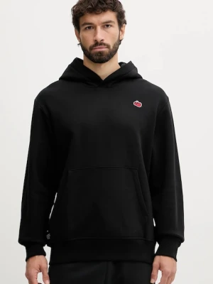 The North Face bluza bawełniana Icon Relaxed męska kolor czarny z kapturem z aplikacją NF0A8EU8JK31