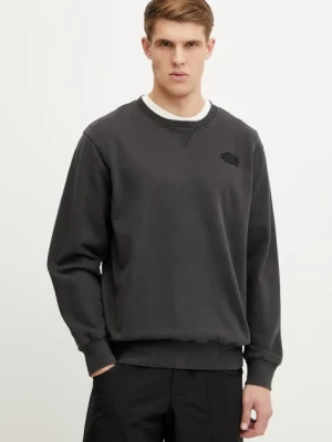 The North Face bluza bawełniana Nature Relaxed męska kolor czarny gładka NF0A8BW0JK31