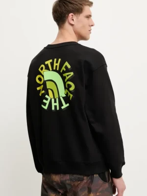 The North Face bluza bawełniana Nuptse Oversized