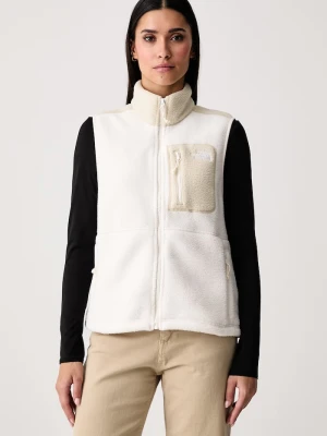 The North Face bluza bez rękawów damska polarowa Yumiori beżowy