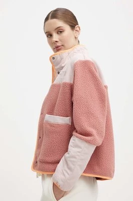 The North Face bluza damska kolor różowy wzorzysta NF0A84IESOA1