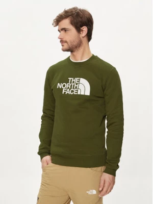 The North Face Bluza Drew Peak NF0A4SVR Zielony Regular Fit
