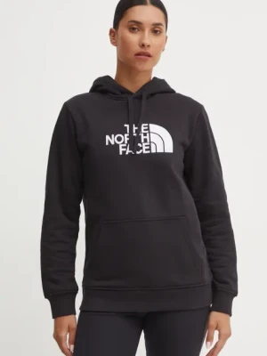 The North Face bluza Drew Peak Pullover Hoodie damska kolor czarny z kapturem z aplikacją NF0A89EHJK31