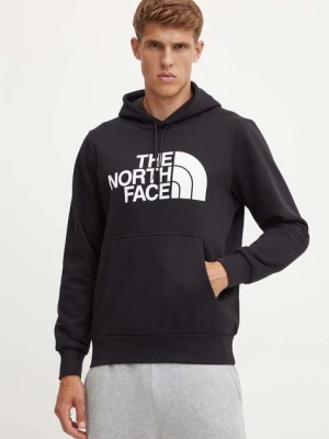 The North Face bluza Easy Hoodie męska kolor czarny z kapturem z nadrukiem NF0A89FFJK31