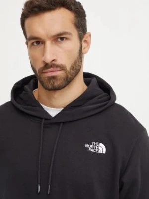 Zdjęcie produktu The North Face bluza Essential Hoodie męska kolor czarny z kapturem gładka NF0A89ESJK31