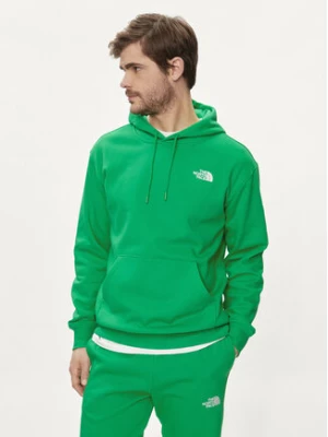 The North Face Bluza Essential NF0A7ZJ9 Zielony Regular Fit