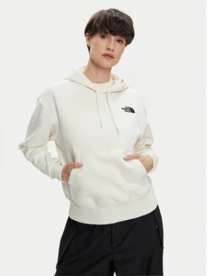 The North Face Bluza Essential NF0A7ZJD Écru Relaxed Fit