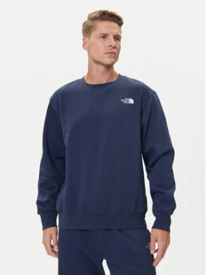 The North Face Bluza Essential NF0A89ET Granatowy Regular Fit