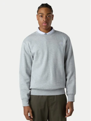 The North Face Bluza Essential NF0A89ET Szary Regular Fit