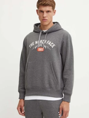 The North Face bluza Hoodie Varsity Graphic szary