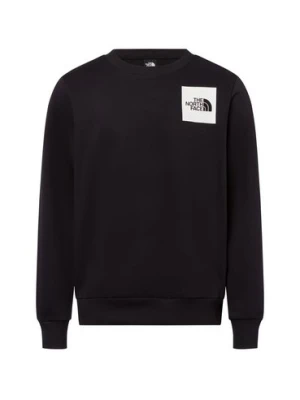 The North Face Bluza męska Mężczyźni Bawełna czarny|biały jednolity,