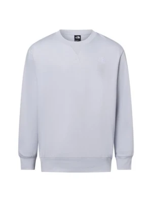 The North Face Bluza męska Mężczyźni Bawełna lila jednolity,