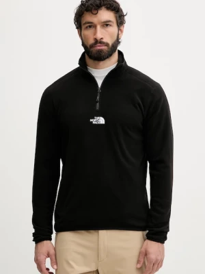 The North Face bluza męska polarowa EMBROIDERED LOGO czarny