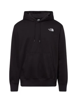The North Face Bluza męska z kapturem - Essential Relaxed Mężczyźni Bawełna czarny jednolity,