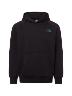 The North Face Bluza męska z kapturem - Raglan Box Mężczyźni Bawełna czarny jednolity,
