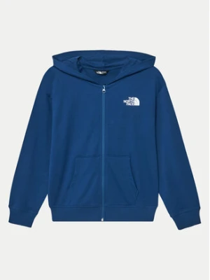 The North Face Bluza NF0A89HG Niebieski Oversize