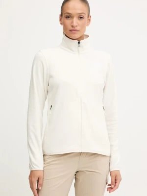 The North Face bluza outdoorowa damska kolor beżowy gładka NF0A8D2FQLI1