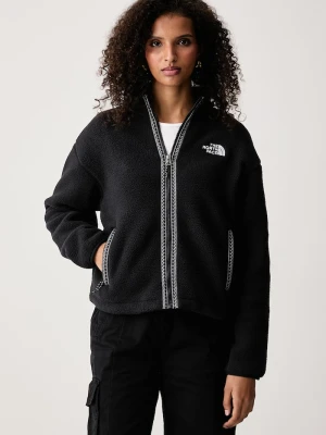 The North Face bluza polarowa damska Fleeski Fz Jacket czarny