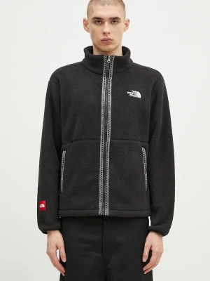 The North Face bluza polarowa Fleeski Fz Jacket czarny