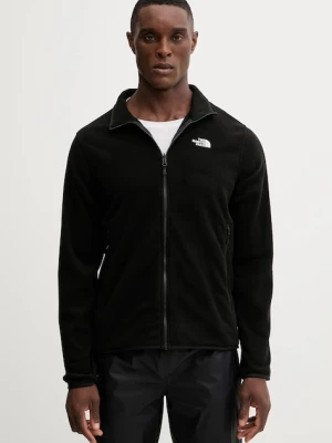 The North Face bluza polarowa męska kolor czarny gładka NF0A8D0RJK31