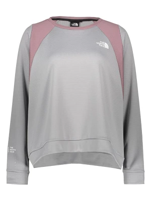 The North Face Bluza polarowa "Plus" w kolorze szaro-jasnoróżowym rozmiar: 1X