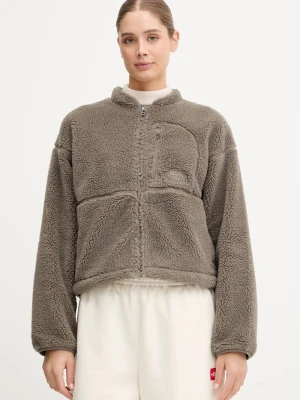 The North Face bluza polarowa TNF Extreme Pile brązowy
