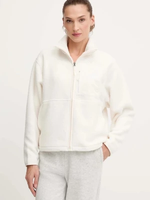 The North Face bluza polarowa Yumiori Off damska kolor beżowy gładka NF0A8EUZQLI1
