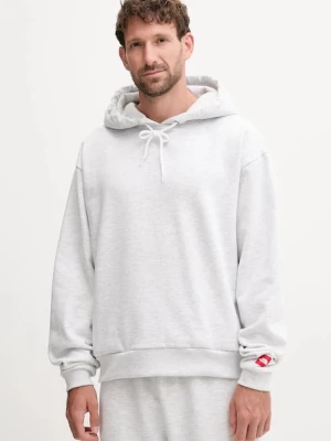 The North Face bluza Redbox męska kolor szary z kapturem gładka NF0A8EFZE041
