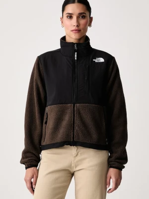 The North Face bluza rozpinana damska polarowa Retro Denali brązowy
