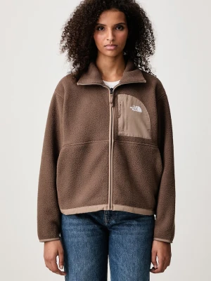 The North Face bluza rozpinana damska polarowa Yumiori Off brązowy
