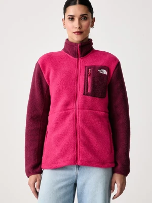 The North Face bluza rozpinana damska polarowa Yumiori różowy