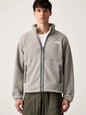 The North Face bluza rozpinana męska polarowa Fleeski Fz Jacket szary