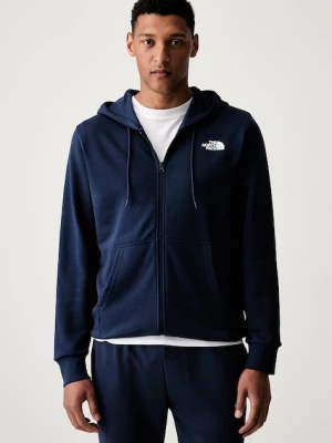The North Face bluza rozpinana z kapturem męska z bawełną SIMPLE DOME LIGHT REGULAR