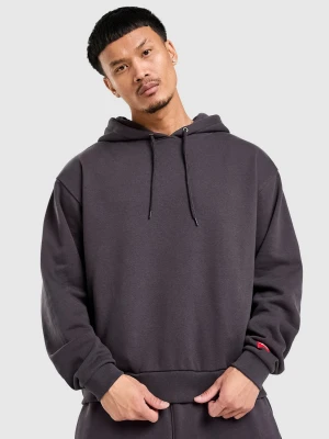 The North Face Bluza Rozpinana Z Kapturem Red szary
