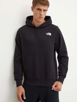 The North Face bluza Simple Dome Hoodie męska kolor czarny z kapturem z nadrukiem NF0A89FCJK31