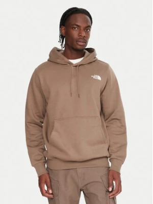 The North Face Bluza Simple Dome NF0A89FC Brązowy Regular Fit