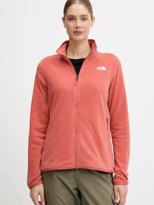 The North Face bluza sportowa damska kolor pomarańczowy gładka NF0A8D2FBOU1