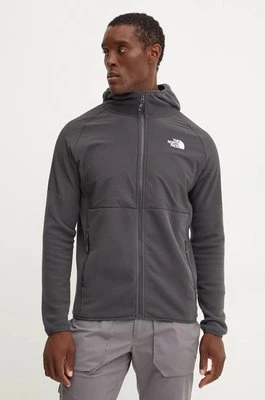 The North Face bluza sportowa Glacier Heavyweight kolor szary NF0A89JJ03B1