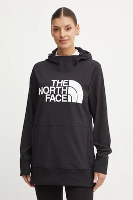 The North Face bluza sportowa Tekno kolor czarny z kapturem z nadrukiem NF0A7UUK4H01