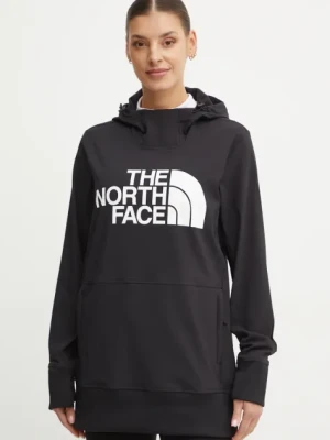 The North Face bluza sportowa Tekno kolor czarny z kapturem z nadrukiem NF0A7UUK4H01