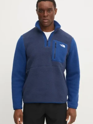 The North Face bluza sportowa Yumiori kolor niebieski wzorzysta NF0A883S8ZE1