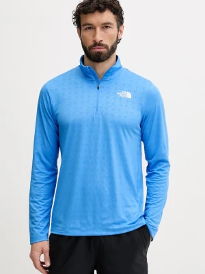 The North Face bluza treningowa męska PENTADOME EMBOSSED niebieski