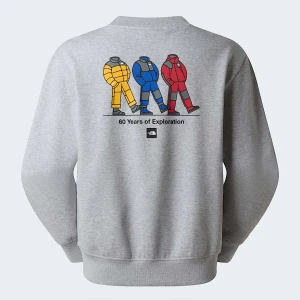 Zdjęcie produktu The North Face Bluza Unisex O Luźnym Kroju Z Grafiką Tnf Celebration Summit Navy Rozmiar XL male