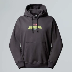 The North Face Bluza Unisex Z Kapturem O Kroju Oversize Expedition Celebration Anthracite Grey Rozmiar XS male