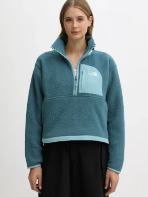 The North Face bluza Yumiori Off damska kolor zielony gładka NF0A8EV0E311