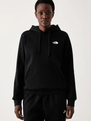 The North Face bluza z kapturem damska z bawełną Evolution czarny
