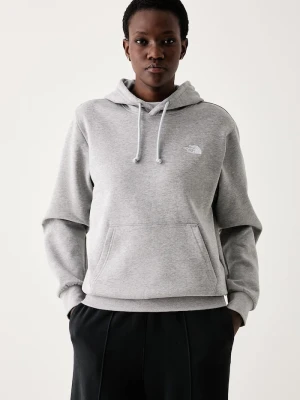 The North Face bluza z kapturem damska z bawełną Evolution szary