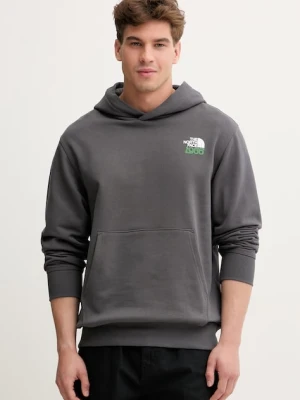 The North Face bluza z kapturem męska bawełniana 1966 MOTION