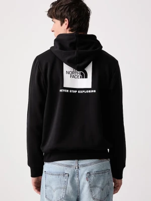 The North Face bluza z kapturem męska z bawełną Evolution czarny